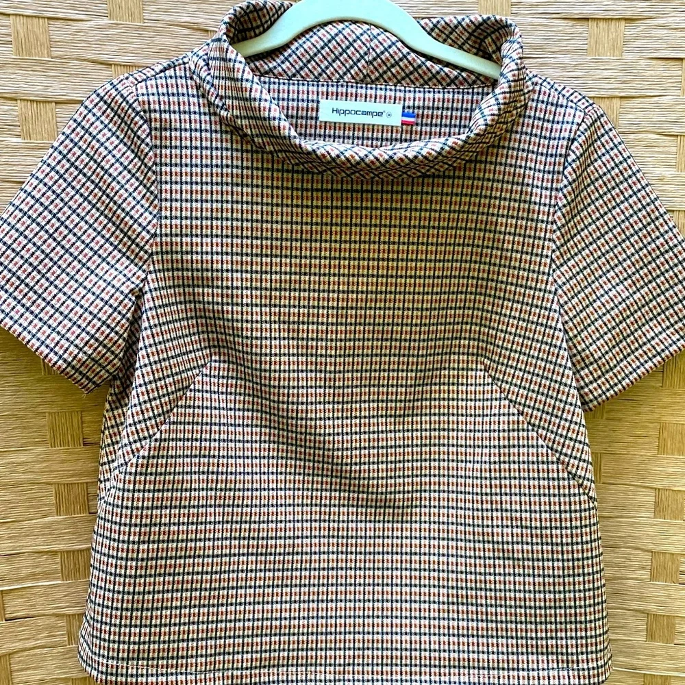 Hippocampe blouse size 38 made in France 🇫🇷 - Picture 1 of 8